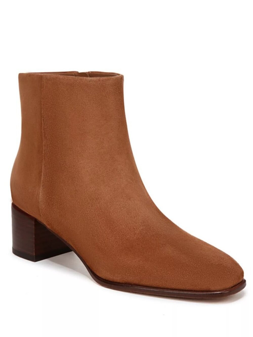 NWT New $395 Vince Arabel Suede Booties In Dark Sequoia Size 6